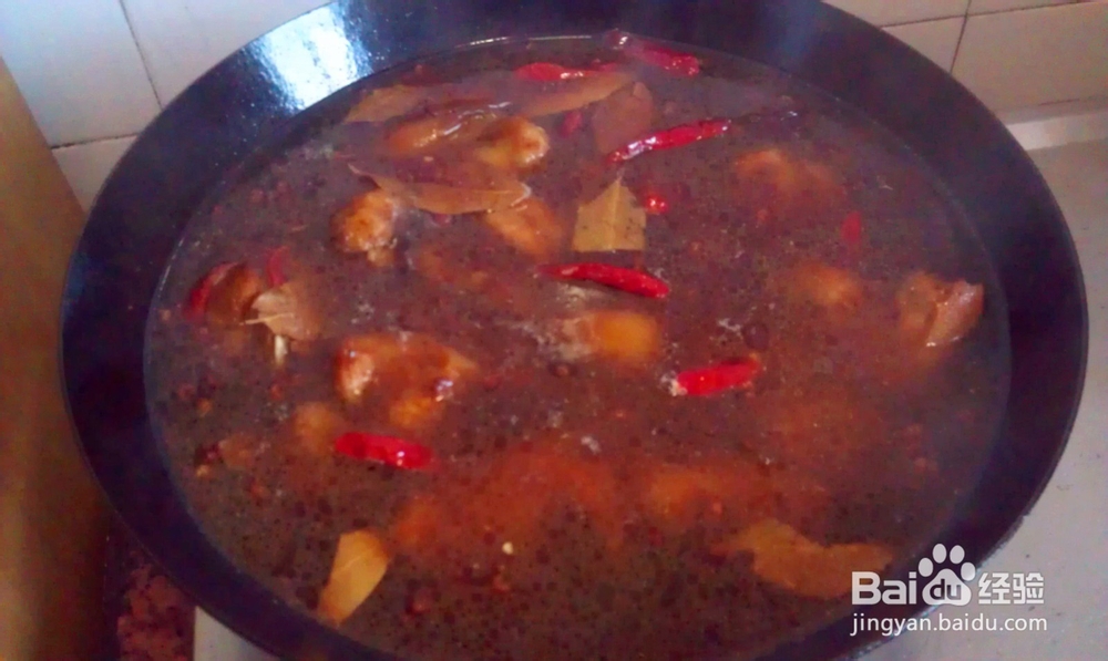 家宴大菜---香辣黄豆焖猪蹄