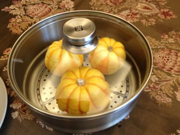 小南瓜蒸血懦米