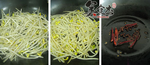 干煸黄豆芽的做法