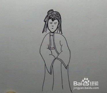 零基础学画画：教你怎么画古代美女