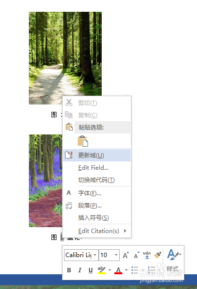 Word2013如何给图片自动编号