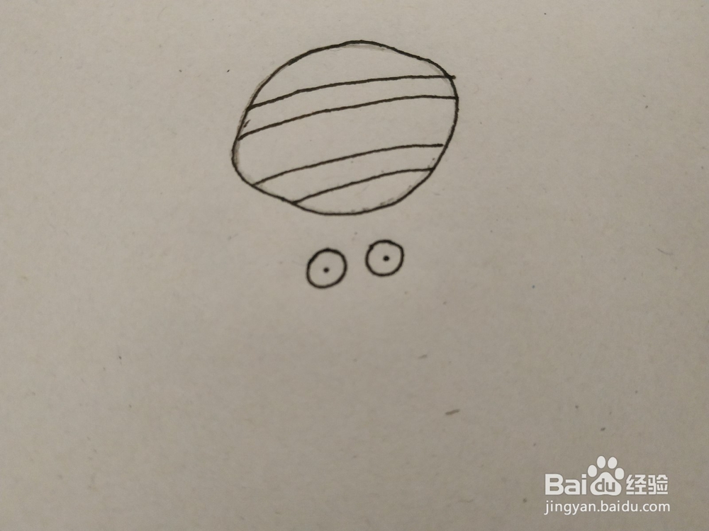 蜘蛛的简笔画要怎么画?