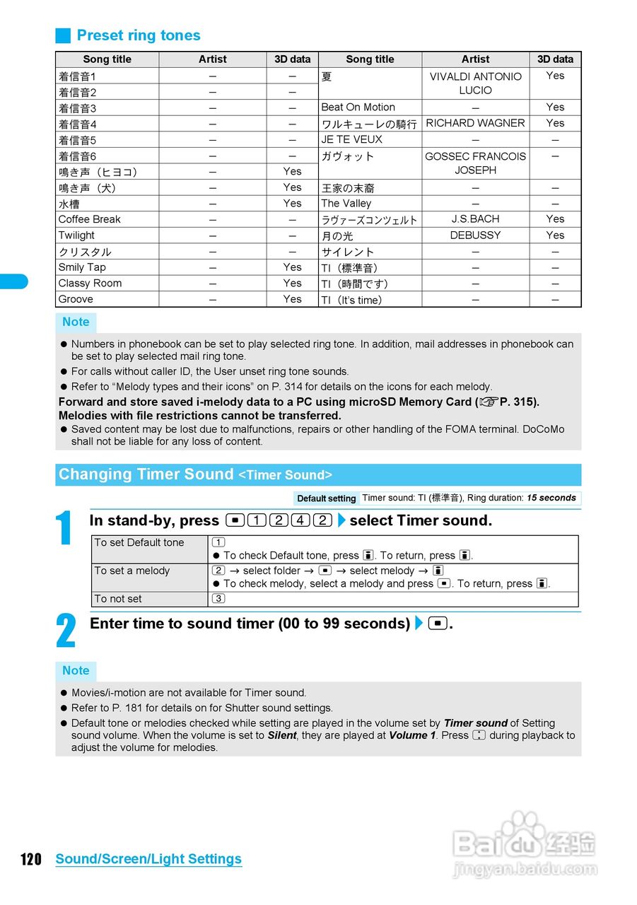 DoCoMo SH904i移动电话说明书:[13]