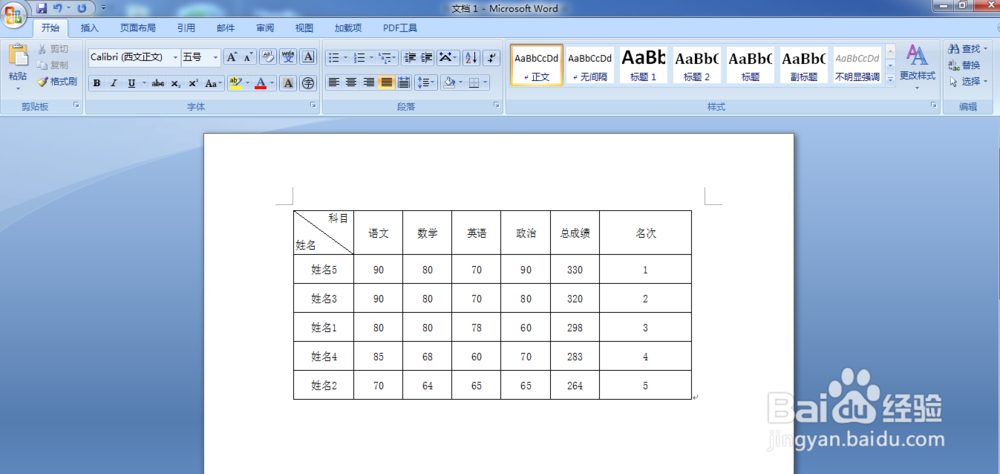Excel表格如何转换成Word文档