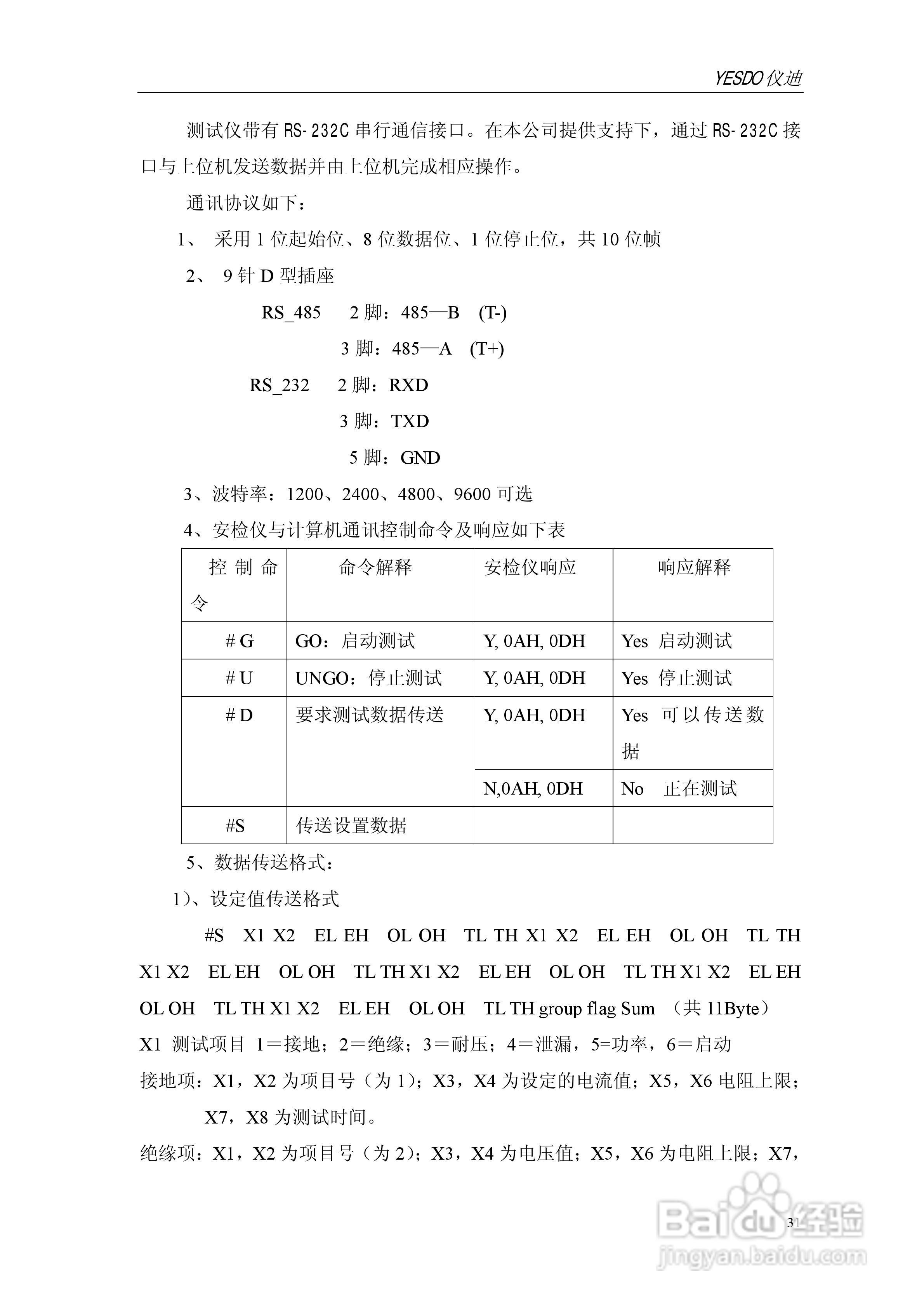 仪迪MN4266T安全性能综合测试仪使用说明书:[4]