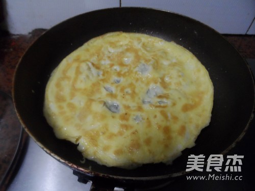 火腿鸡蛋饼的做法