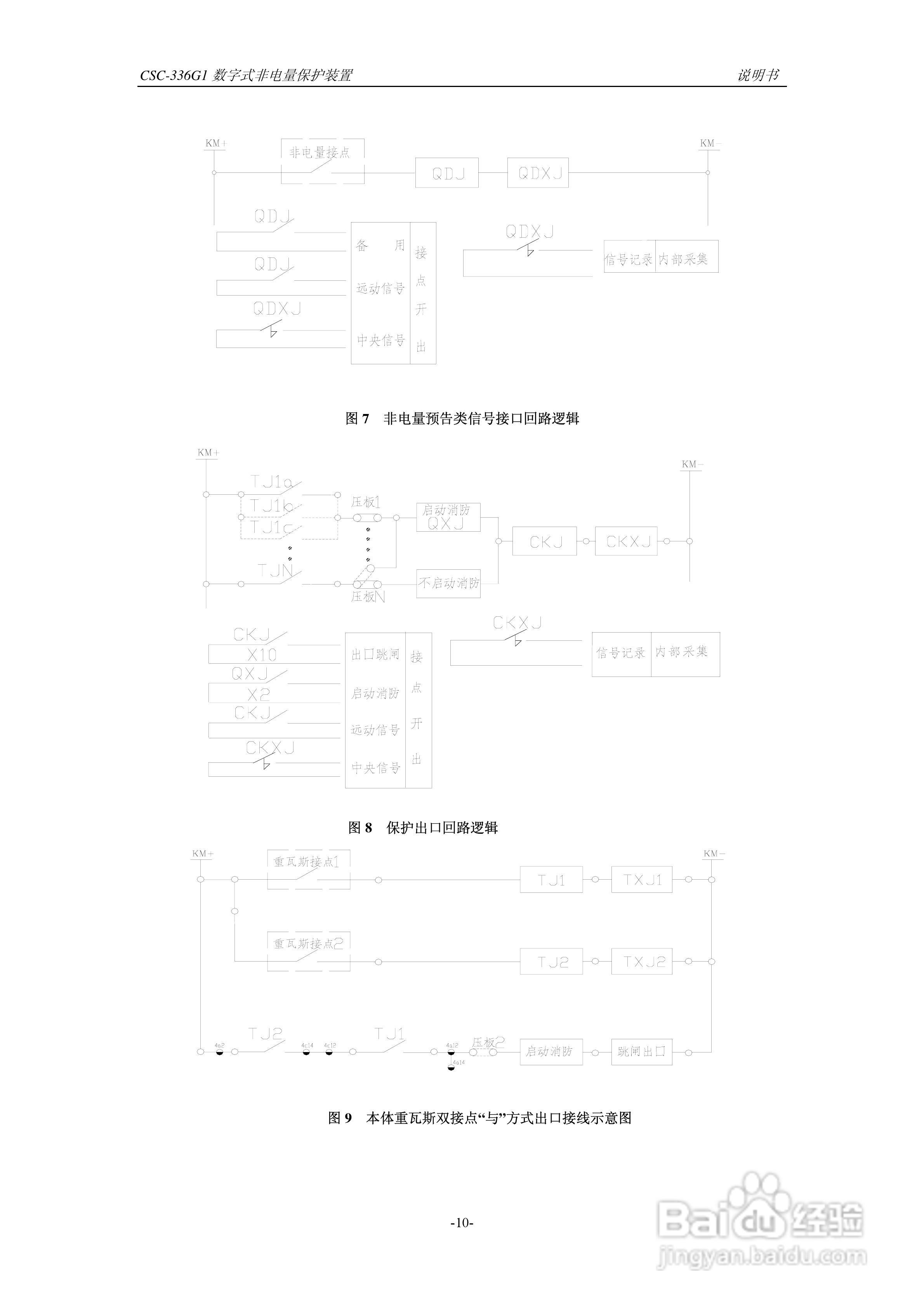 四方CSC-336G1数字式非电量保护装置说明书:[2]