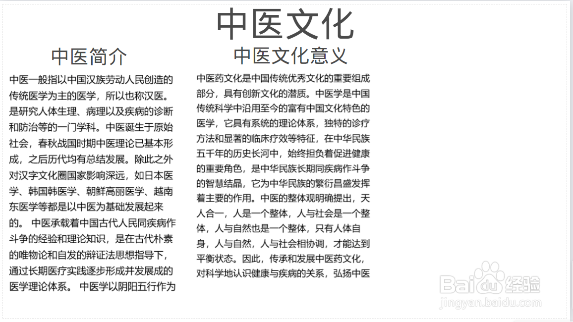 中医文化手抄报