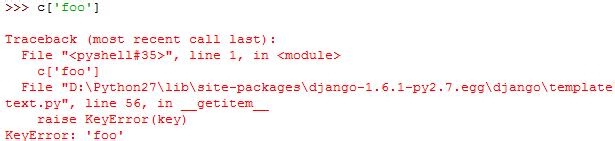 Django教程：[15]context对象的操作