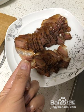 不放盐的腊肉土豆片