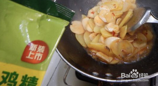 杏鲍菇炒土豆片的做法