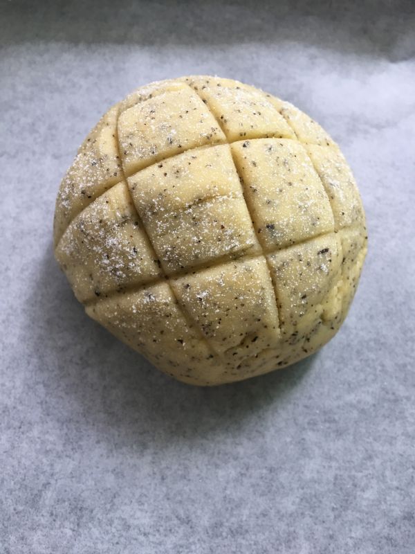 酥皮伯爵茶面包