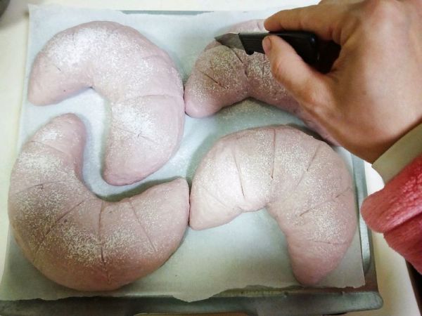 紫薯蜂蜜软欧包