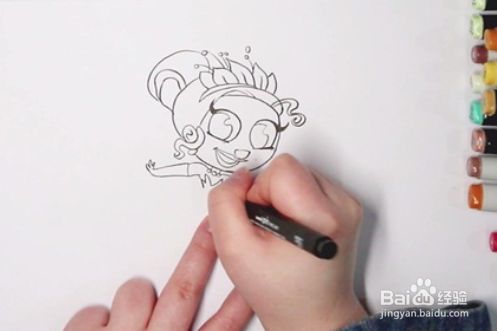 蒂安娜公主怎么画