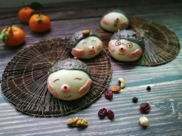 刺猬豆沙包~传说中的土肥圆