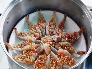 蒜蓉粉丝蒸虾怎么做