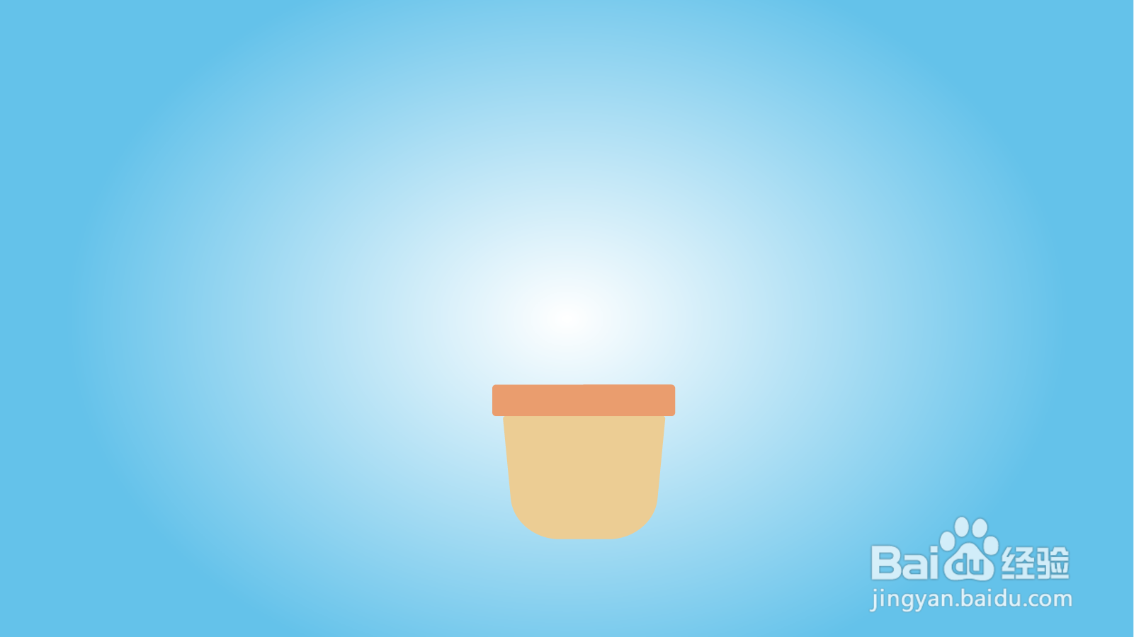 如何画卡通花卉盆栽？