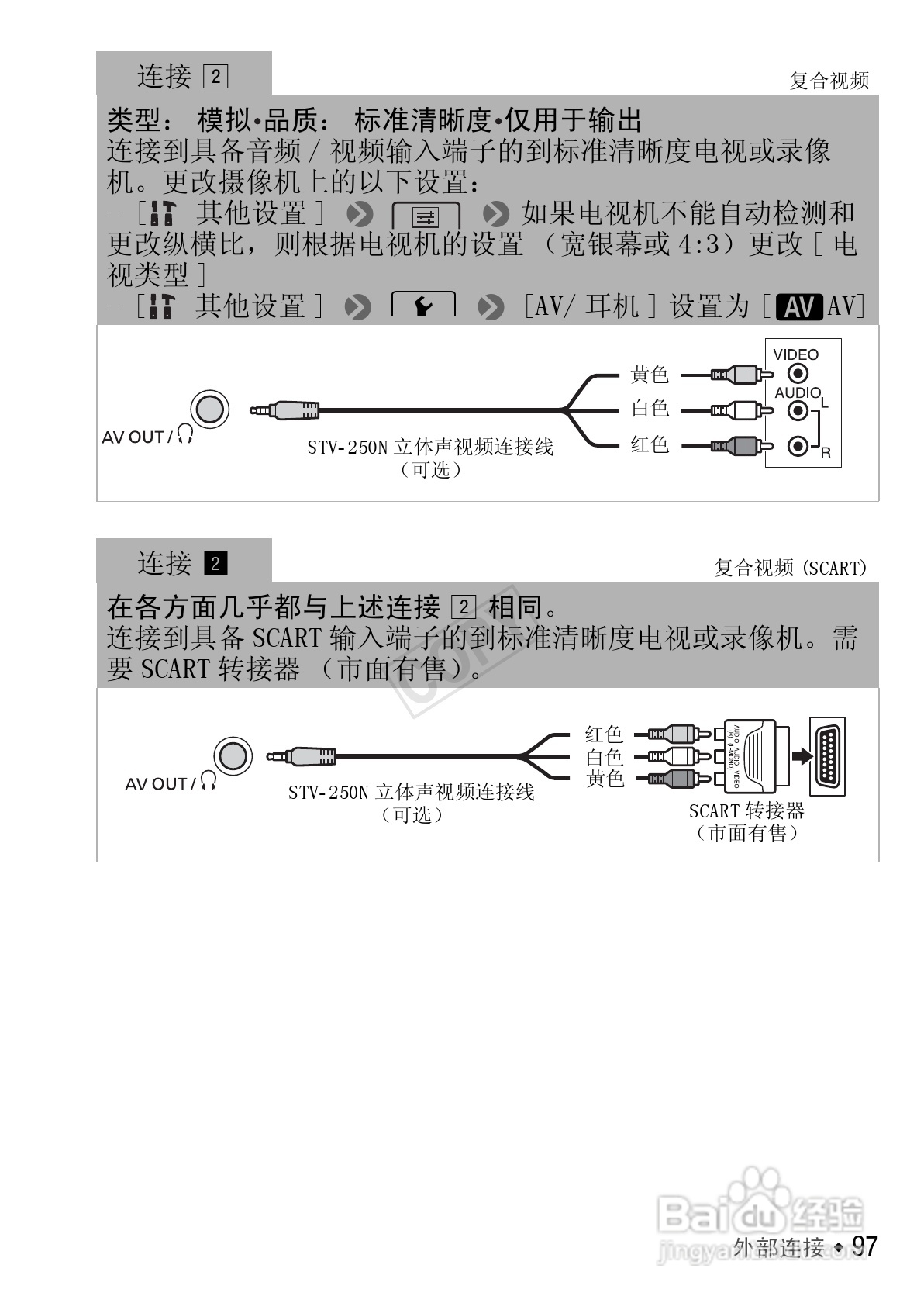 佳能HF R406数码摄像机使用说明书:[10]