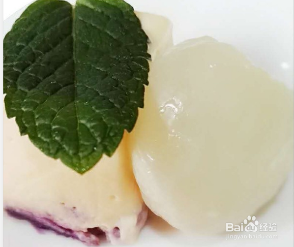制作双薯奶冻