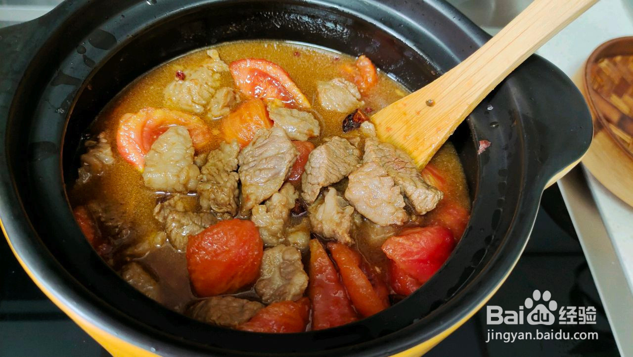 蕃茄土豆炖牛腩的做法