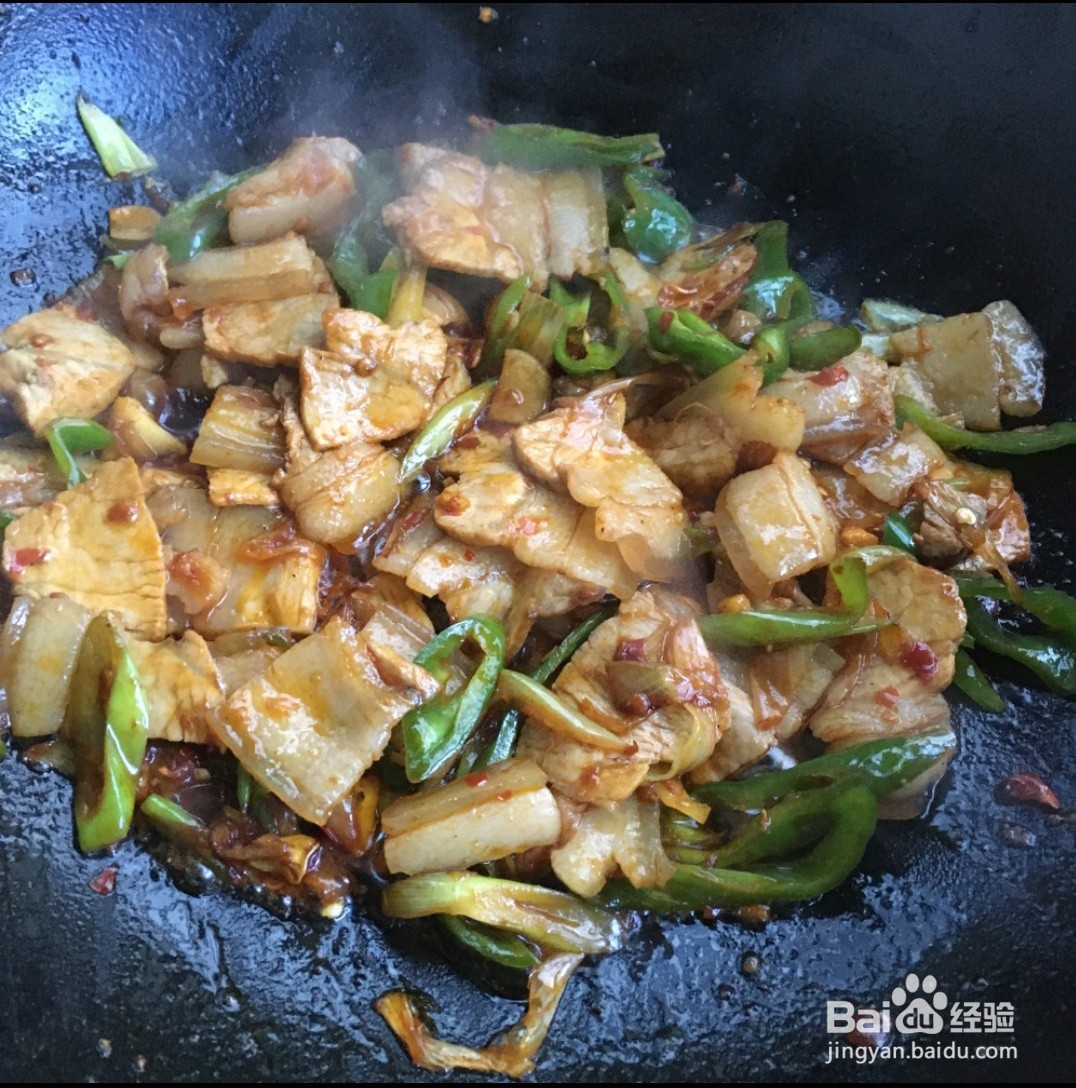 如何制作家常回锅肉?