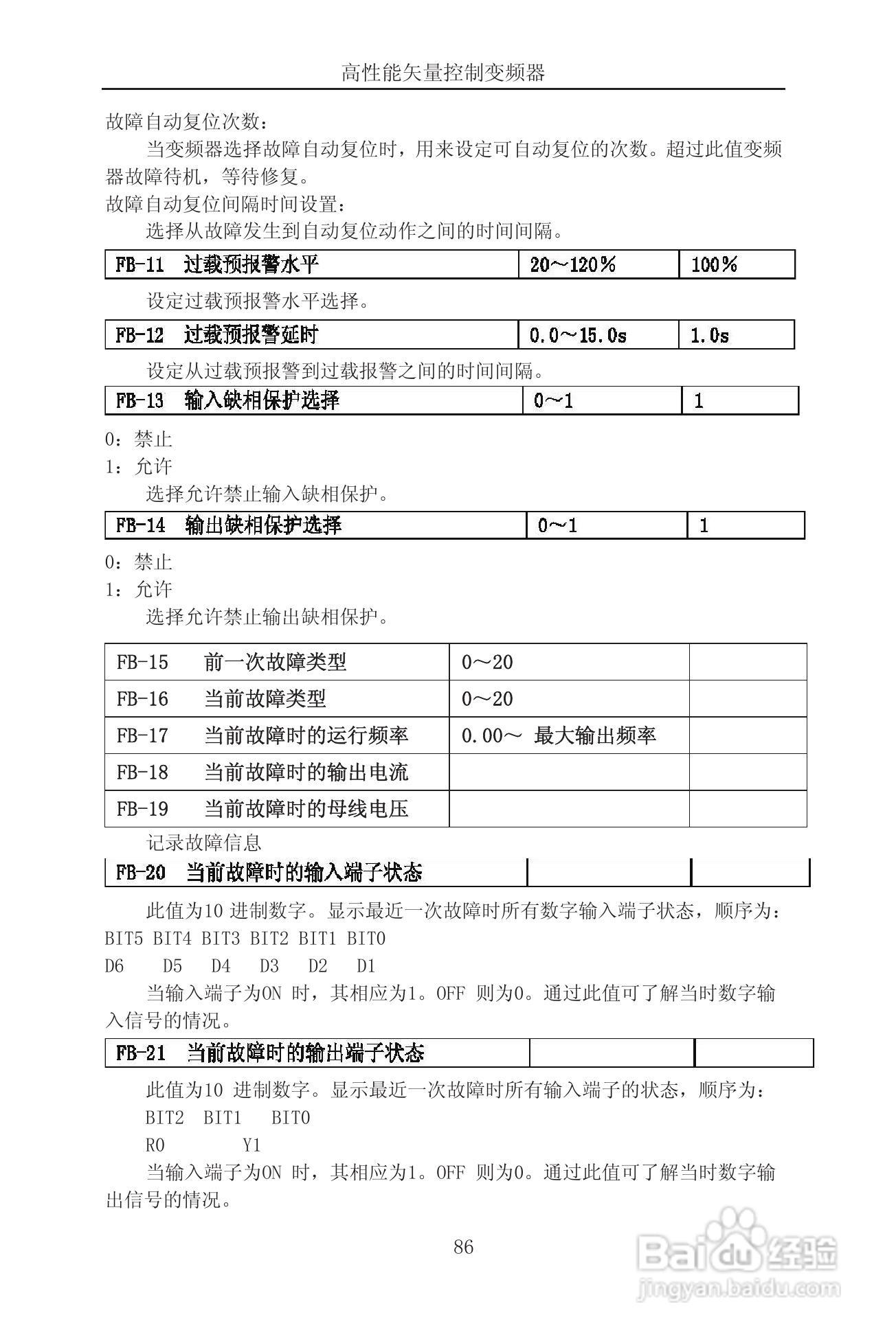 森岛SD900-4T6300矢量控制变频器使用说明书:[9]