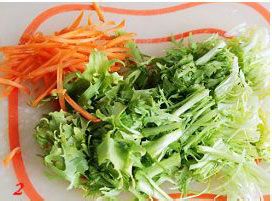 虾皮拌苦菊