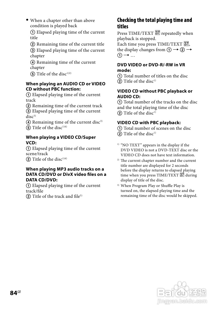 索尼CMT-DH888BT迷你组合音响使用说明书:[5]