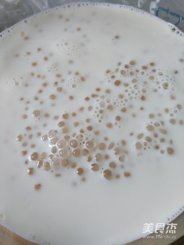 水果红豆西米露