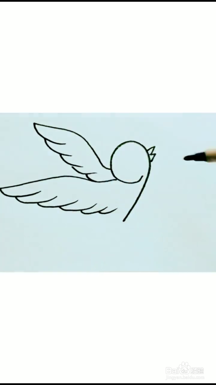 燕子的简笔画如何画