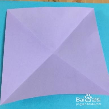 美美哒超级简单百合花折纸图解教程