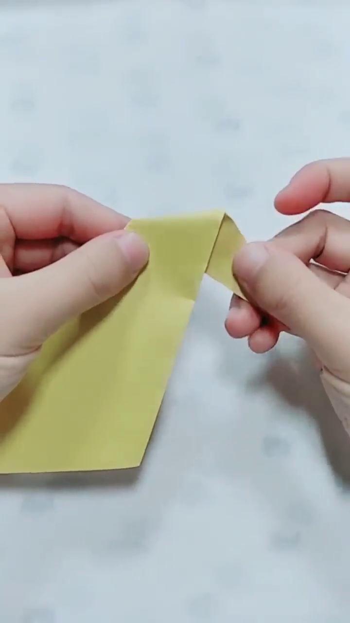 亲子手工小鸟折纸怎么做