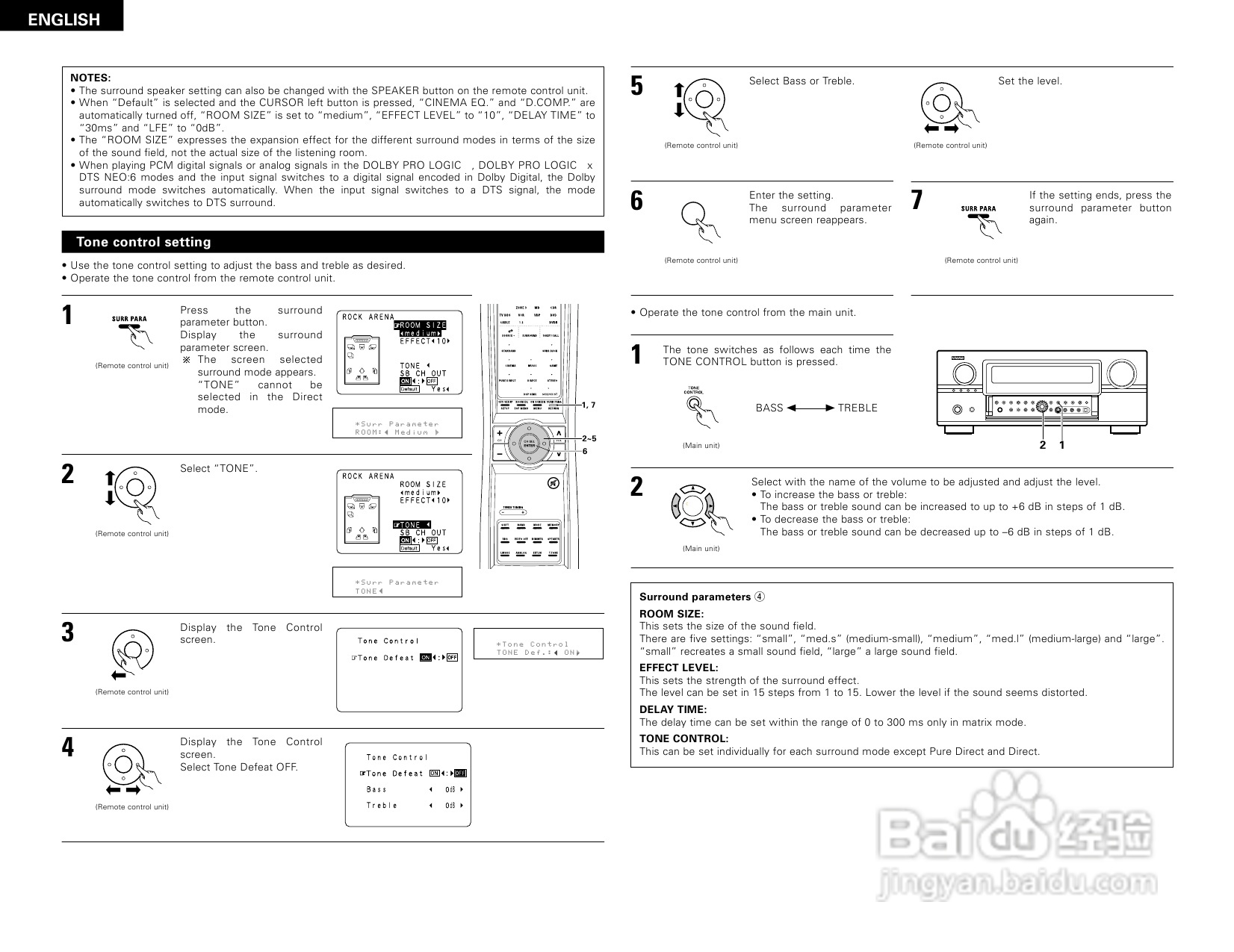 DENON AVR-3805收音环绕扩音机操作说明书:[3]
