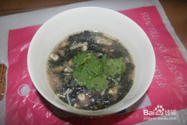 紫菜海蛎面做法