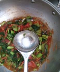 西红柿炒小白菜的制作方法！三分钟包你学会！