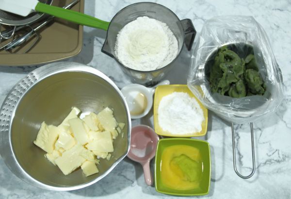 抹茶红豆层层酥