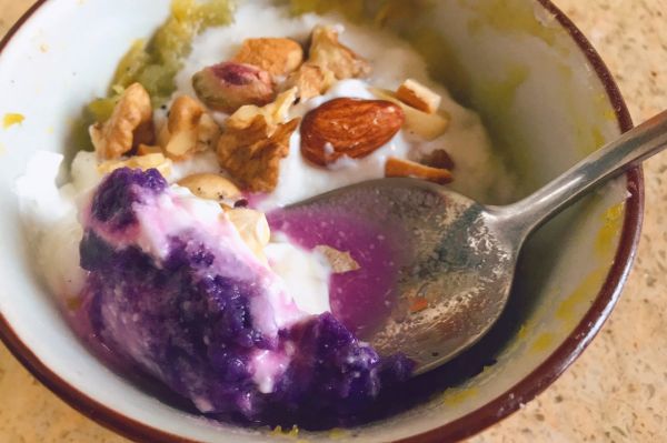 无糖油超饱腹~全麦麻薯小餐包