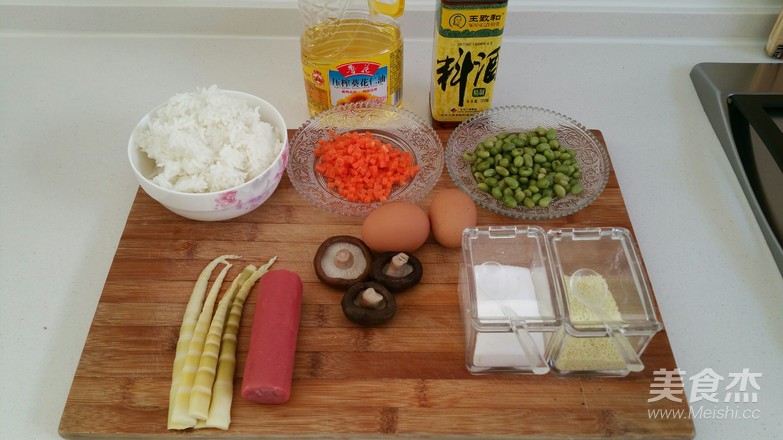 什锦炒饭的做法