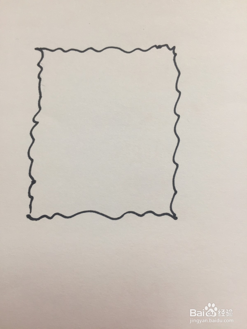 海绵宝宝的简笔画