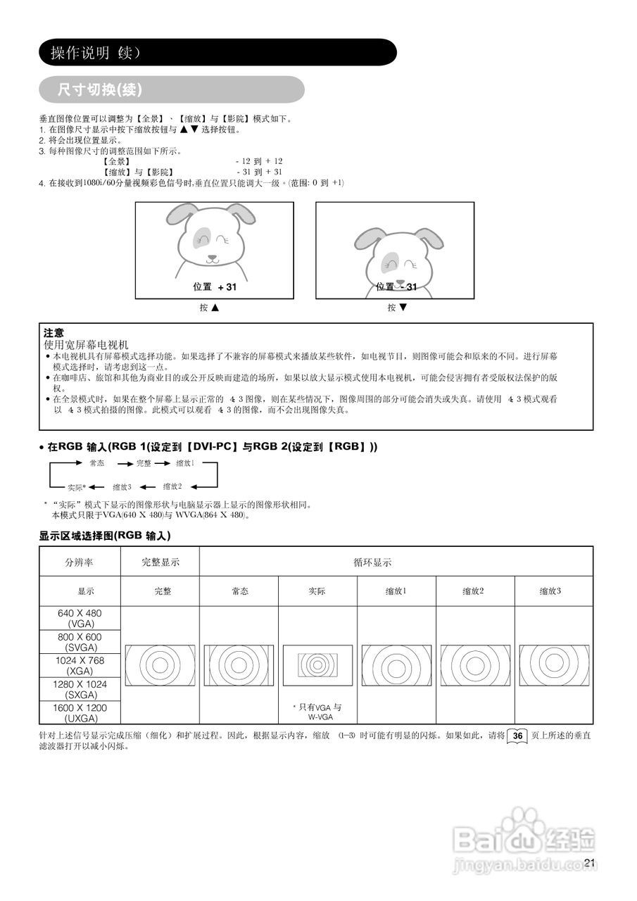 日立42PD7900TC彩电使用说明书:[2]