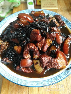 梅干菜烧肉家常做法