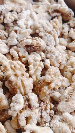 薄霜糖核桃仁的做法