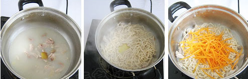 猪肚煮干丝的做法