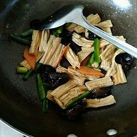 家常清炒腐竹