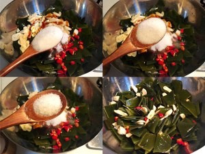 酸辣海带片的做法