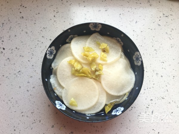 泡椒酸辣白萝卜