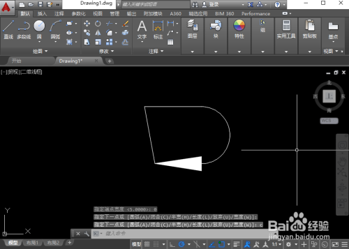 CAD中怎么画多段线