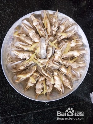 宴席上的蒸蛏的做法