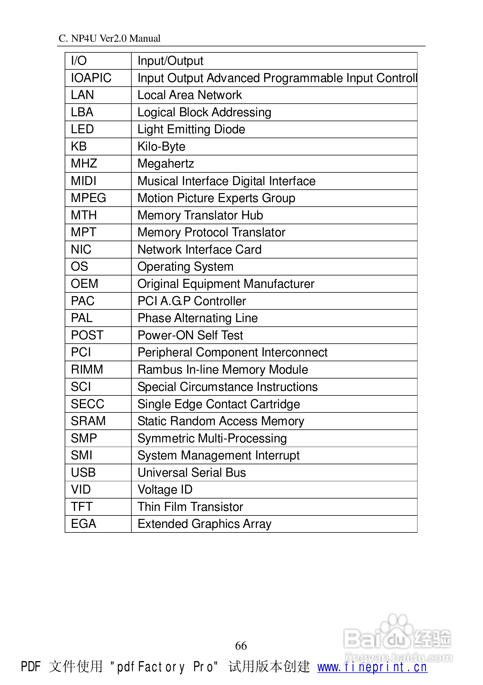 七彩虹C.NP4U型主板说明书:[8]