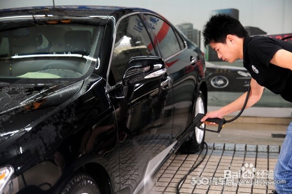 汽车美容镀晶施工流程